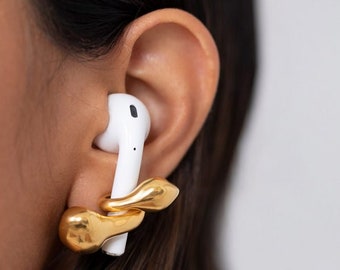 Lightweight Headphones earrings Anti-Lost earrings  AirPods accessory AirPods jewelry AirPods earrings