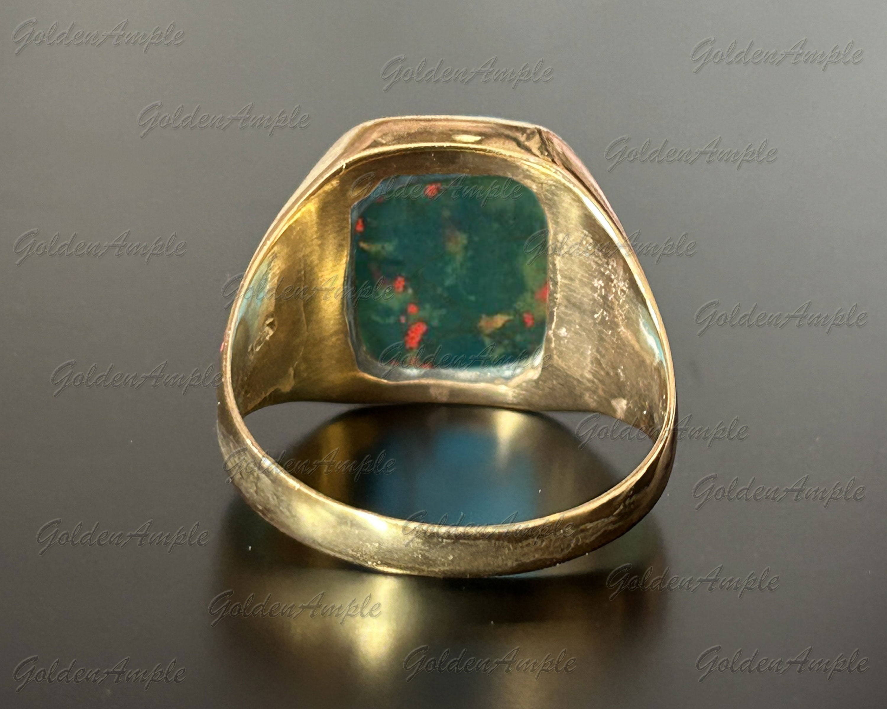 Bloodstone Ring 925 Sterling Silver Statement Ring March Birthstone Gold Bloodstone Ring Men Husband Gift christmas Gift Gifts for Him Etsy Ireland