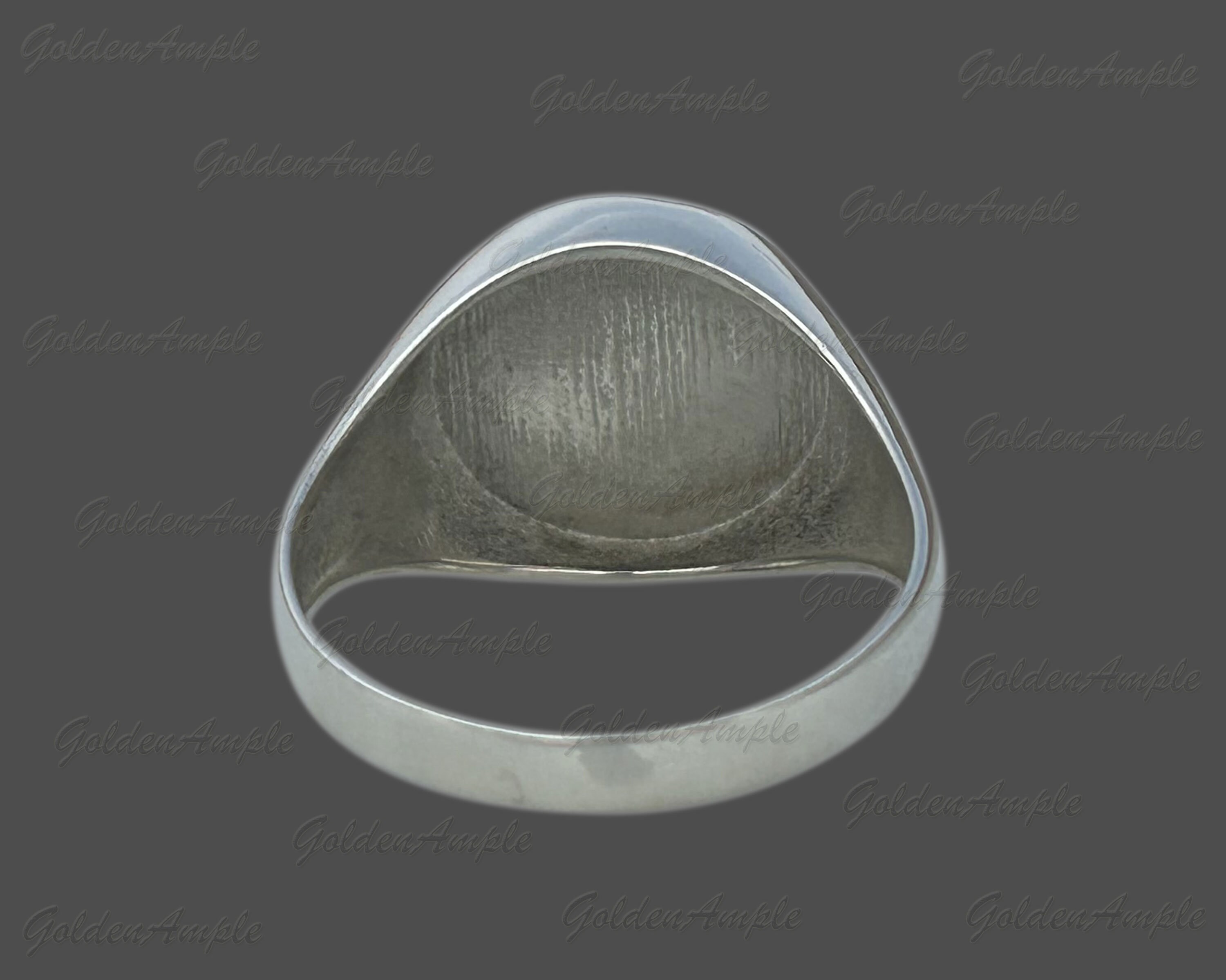 Mercedes Benz Ring, 925 Sterling Silver, Benz Signet Ring