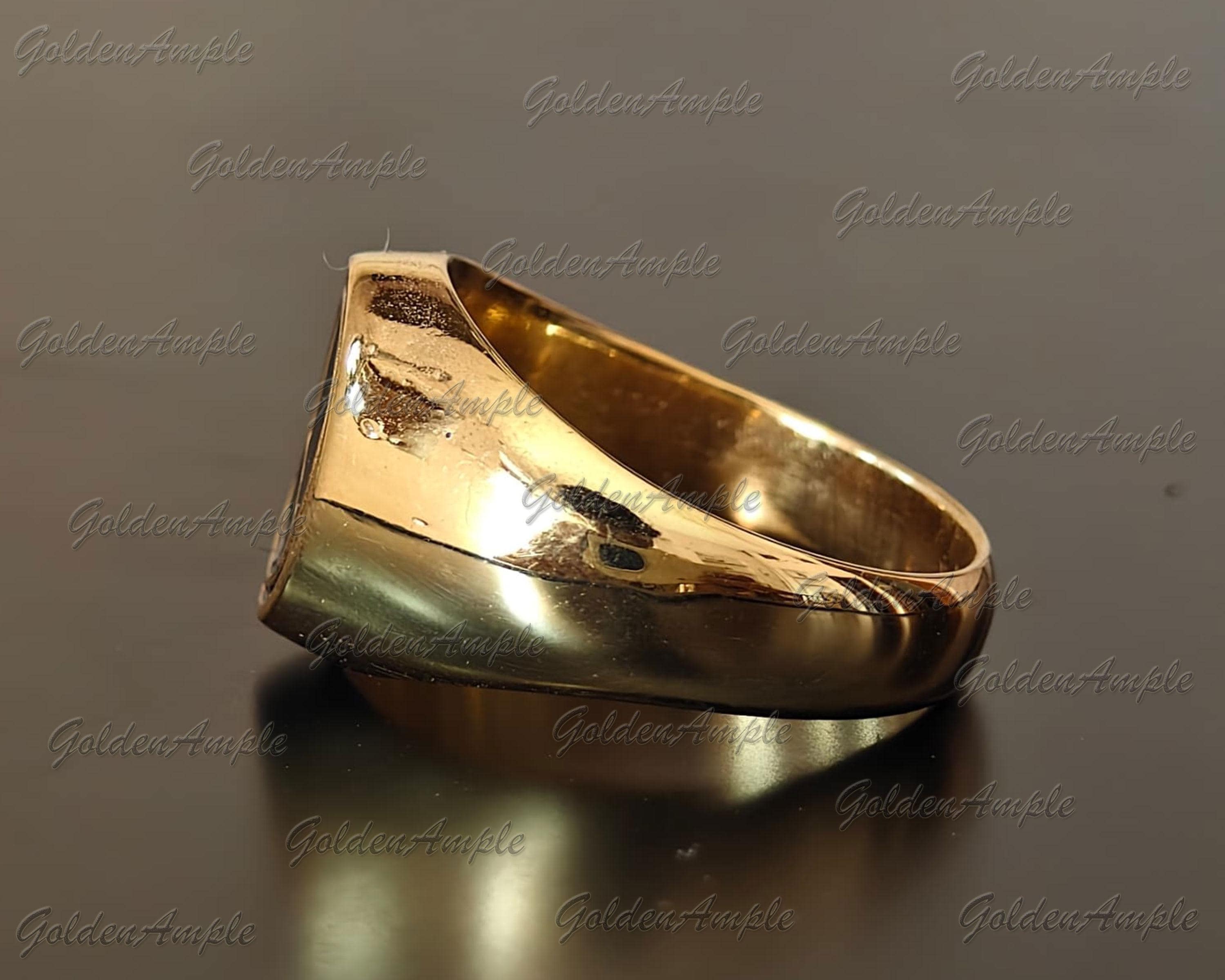 Mercedes Benz Ring, 925 Sterling Silver, Benz Signet Ring