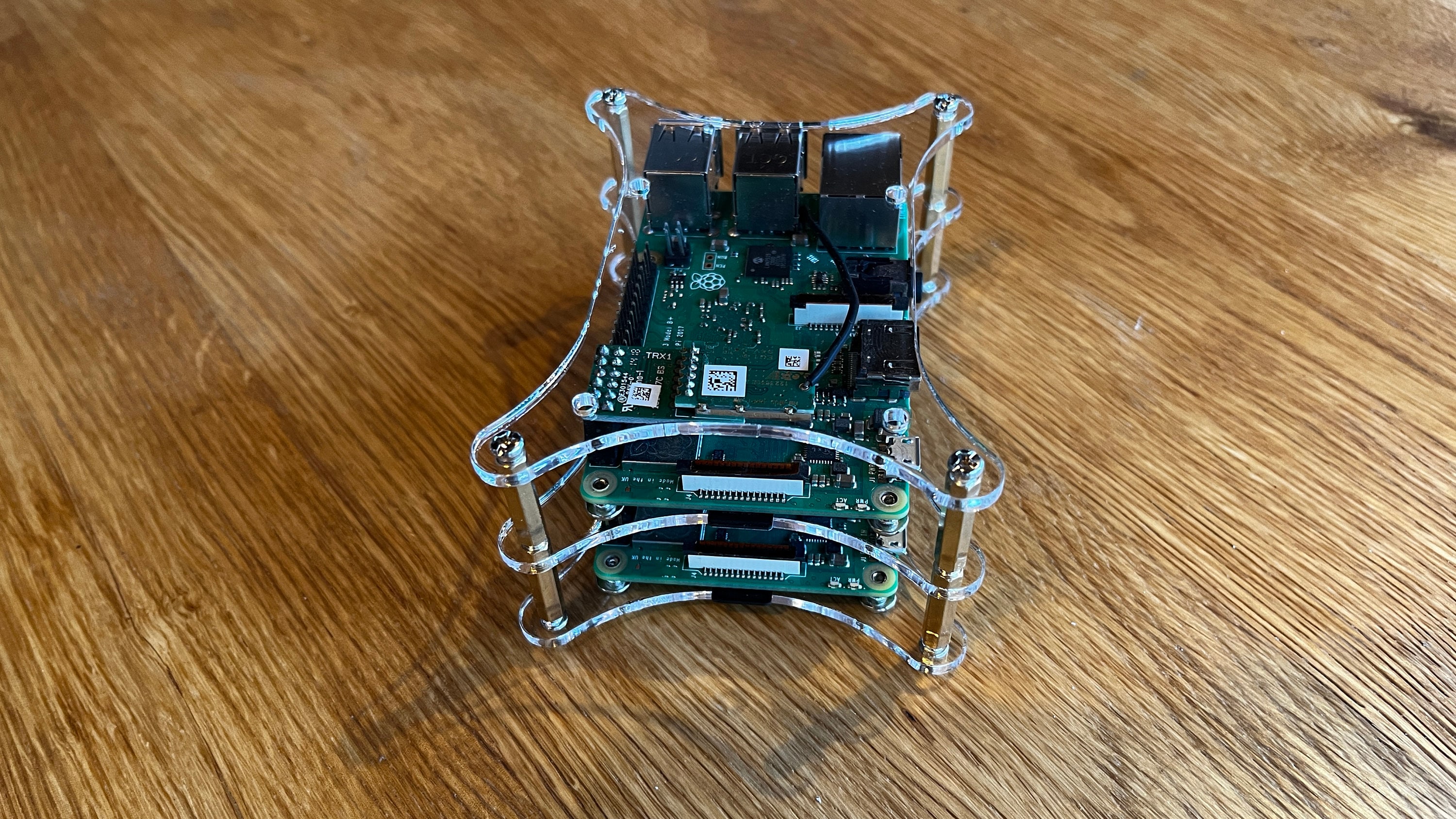 Raspberry Pi Stack Case DXF SVG STL Lightburn Files for - Etsy