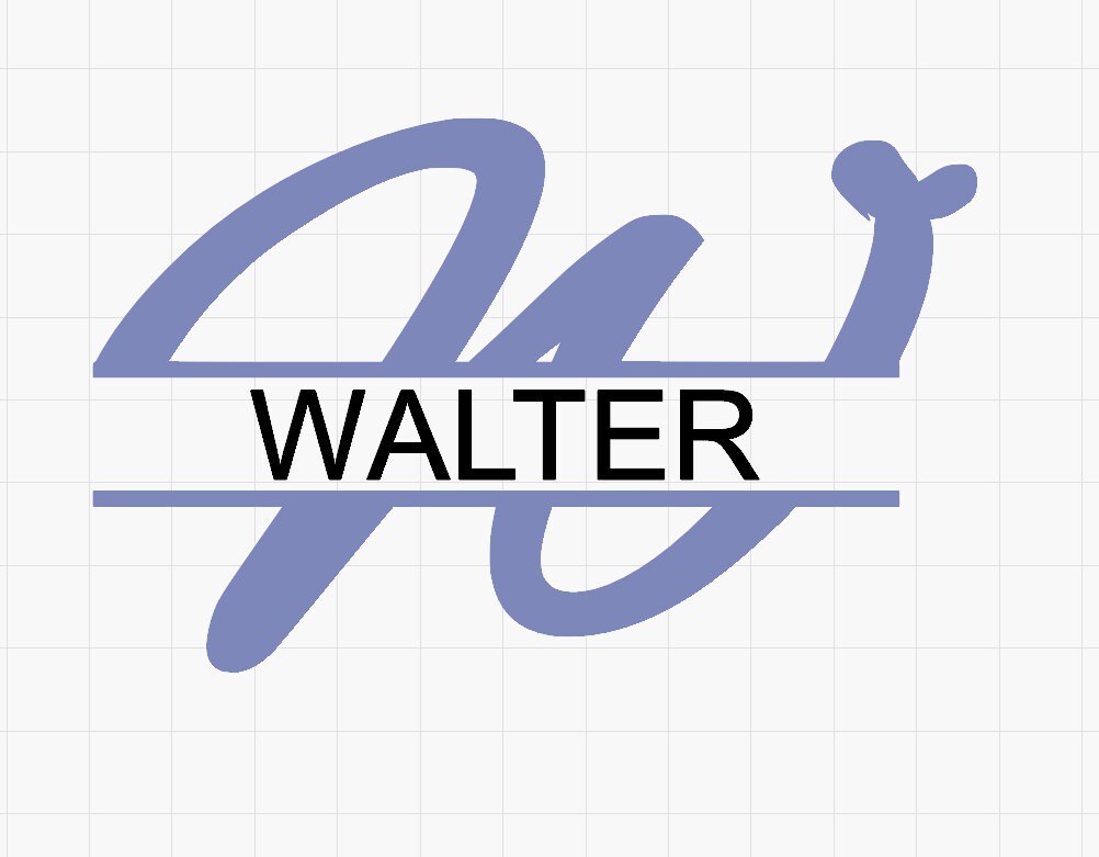 Splitcamera Monogram Split Monogram Alphabet SVG, DXF, PNG, Split Monogram Frame Alphabet ...