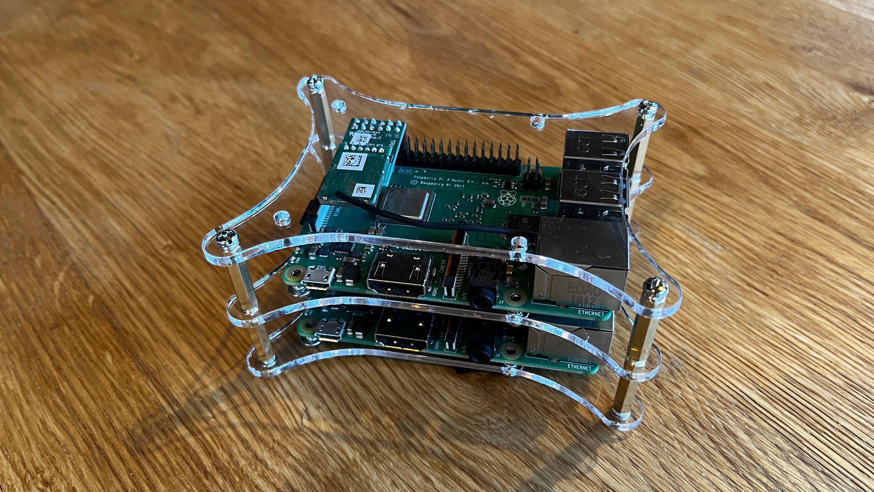 Raspberry Pi Stack Case DXF SVG STL Lightburn Files for - Etsy