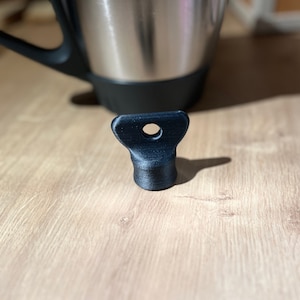 Thermomix TM5 TM6 dough flower dough remover, 3D STL and OBJ for self-printing
