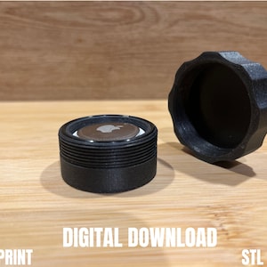 AirTag Magnetic Holder, Waterproof STL, OBJ files for 3D printing