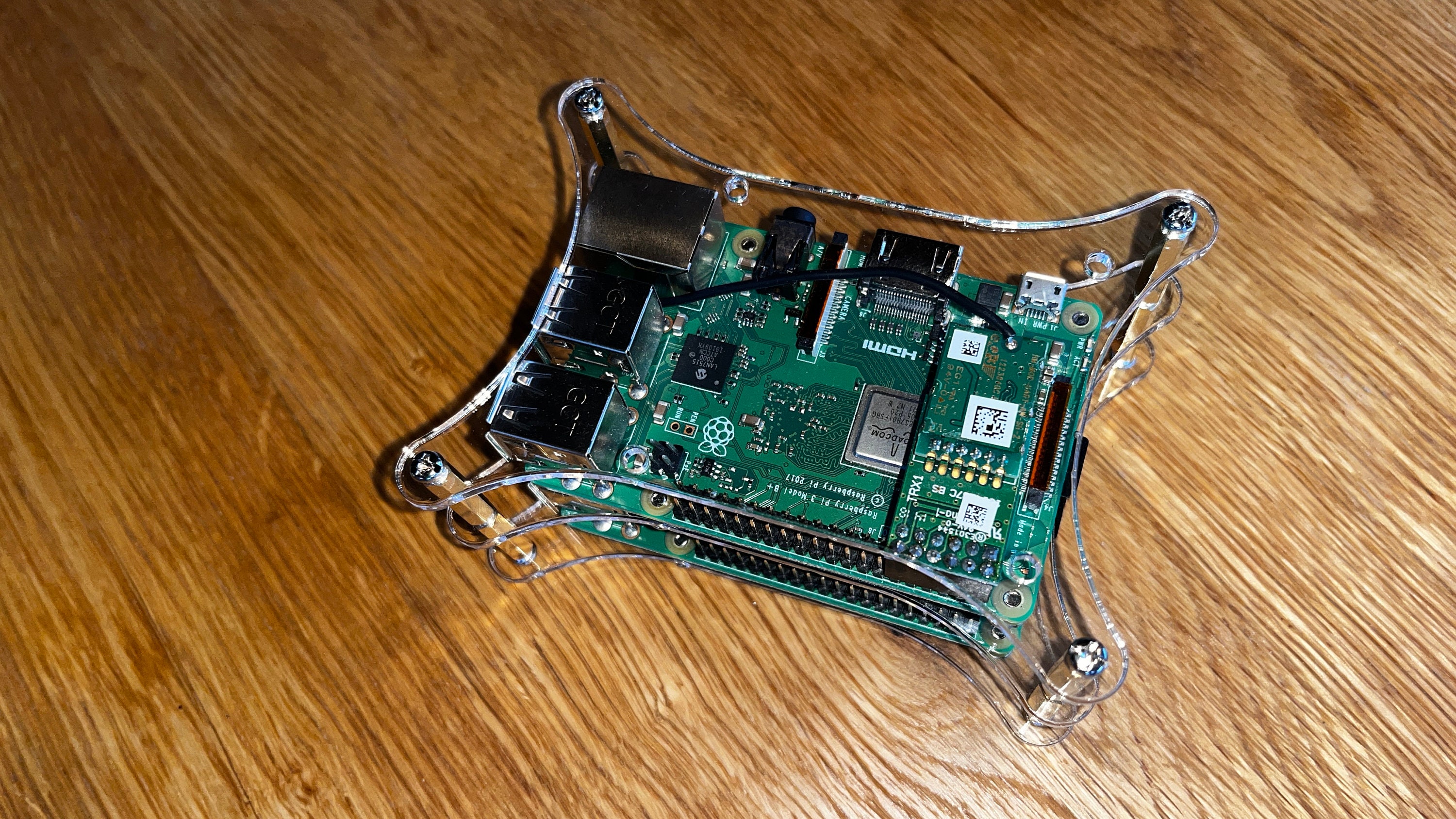 Raspberry Pi Stack Case DXF SVG STL Lightburn Files for - Etsy