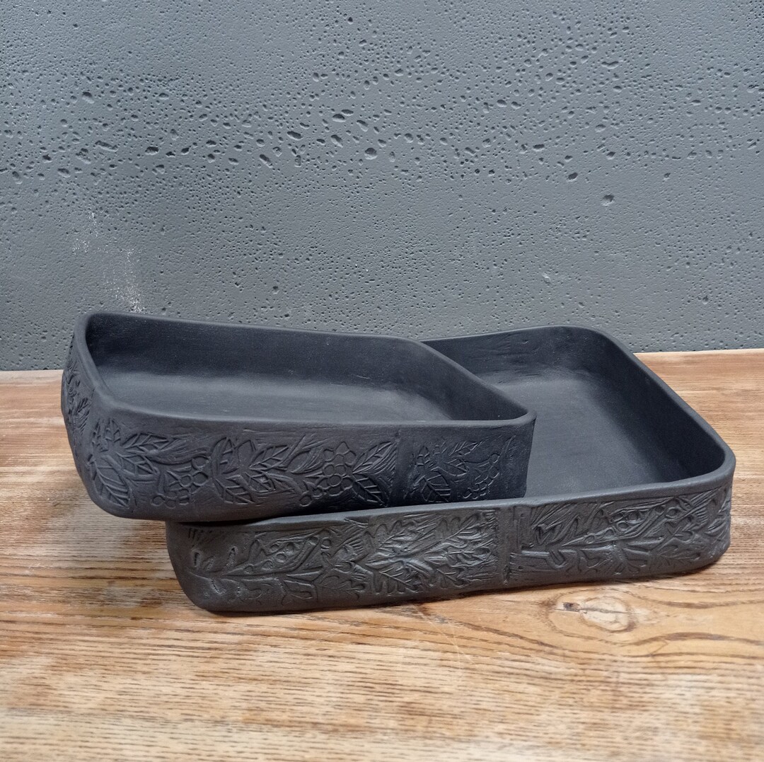 Handmade Stoneware Baking Dish Oven Cookware Decoration Serving Dish - Etsy