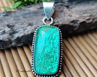 Opal Triplet Anhänger, 925 Sterling Silber Heilstein Schmuck