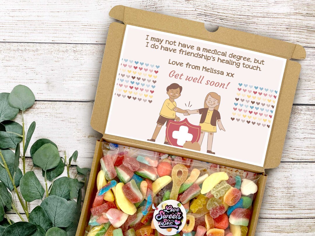 Personalised Sweet Box, Letter Box Sweets, Personalised Sweet Box