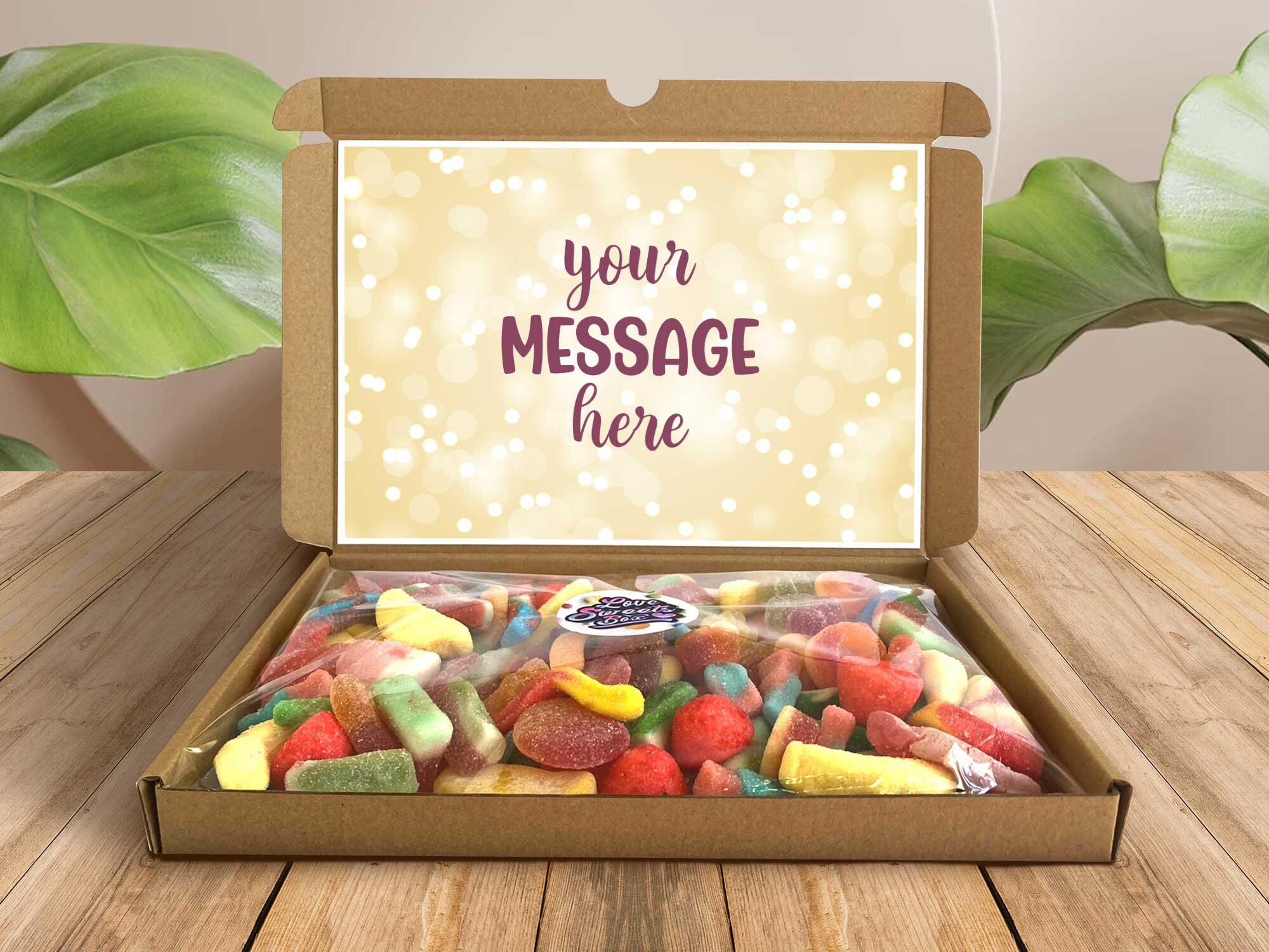 Any Occasion Sweets Letterbox Gift Pick and Mix Sweet Box Etsy