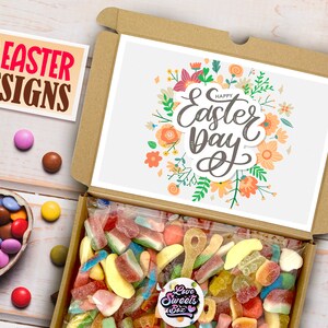 Orange Easter Sweets Letterbox Sweetbox Pick And Mix Sweets Happy Easter Candy Mix Gift Box Sweet Hamper image 10