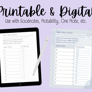 Christian Planner Pages | Daily and Weekly | Printable and Digital ...