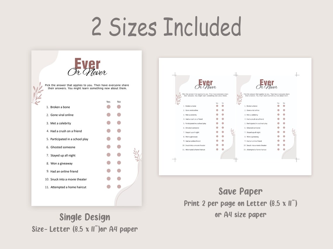 Dinner Party Games Dinner Table Party Games for Adults Etsy