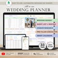 Wedding Planner Spreadsheet Wedding Budget Tracker Wedding Checklist Guest List Seating Plan Wedding Itinerary Gift Vendor Google Sheets product logo