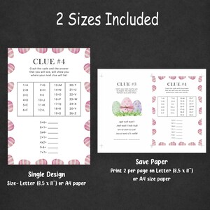 Easter Egg Hunt Clues Easter Scavenger Hunt for Teens Easter Bunny ...