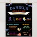 Chalkboard Last Day of School Sign Editable End of School Poster Black ...