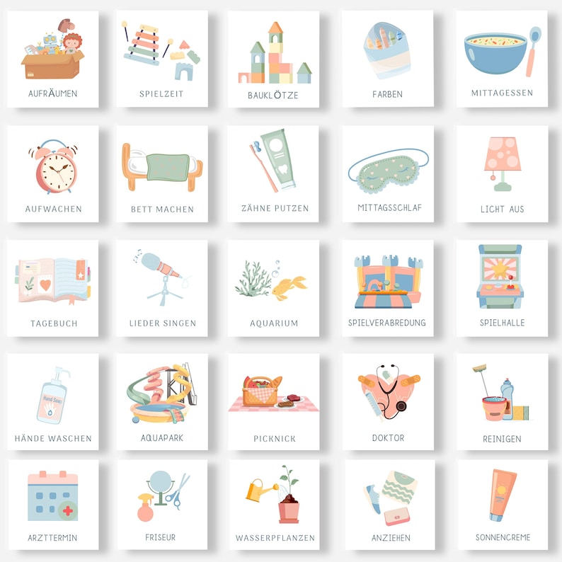 Routine Cards, Toddler, Daily Plan, Kids, Daily Routine, Montessori, Preschool, Kindergarten, Autism picture cards, Morning routine, Digital image 6