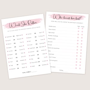 50th Birthday Games for Women 50th Birthday Party Games for Her Born in 1974 Game 1974 Trivia Quiz Activity Bundle Instant Digital PRINTABLE image 6