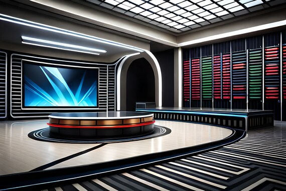 Tv Studio Background Wallpaper