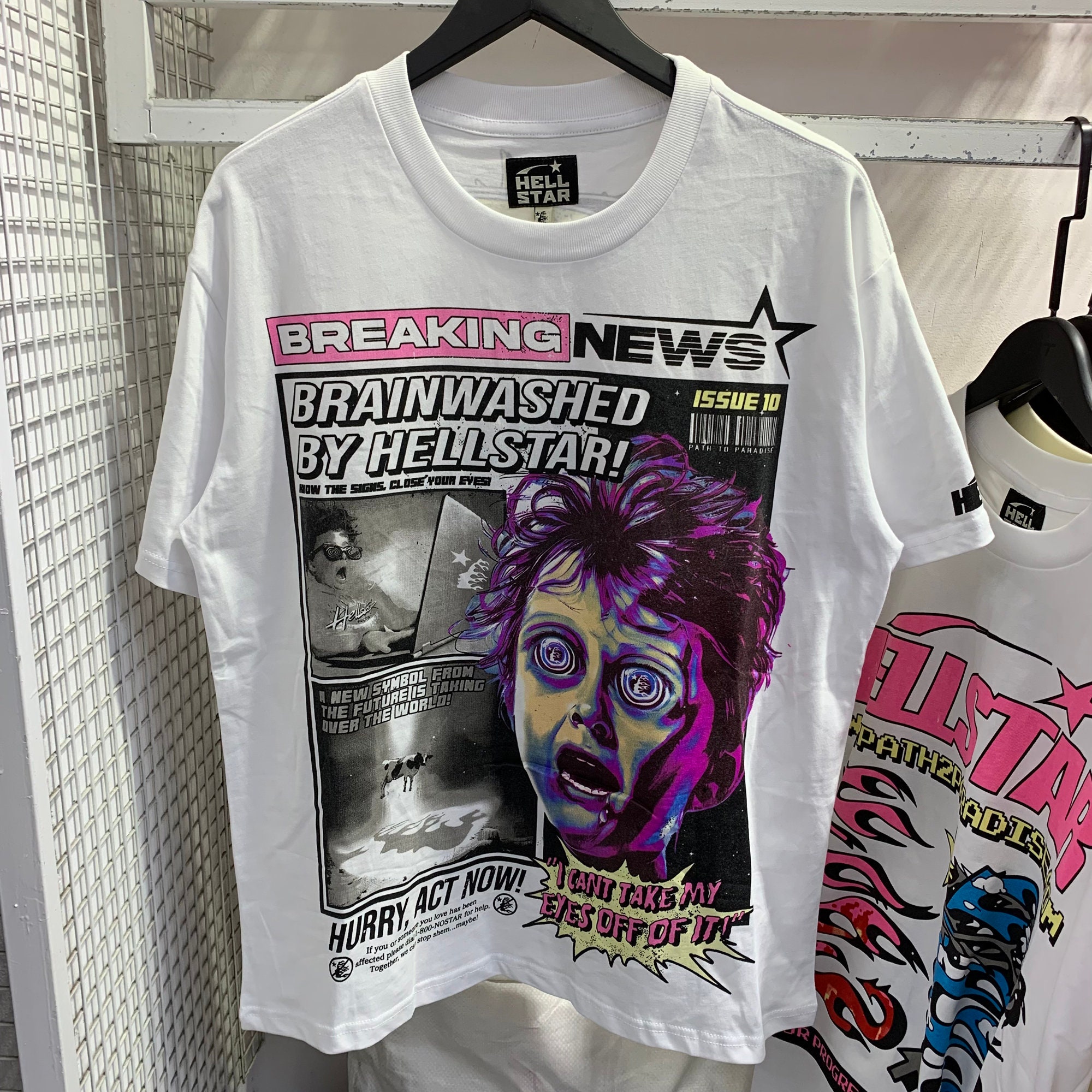 Hellstar Breaking News T-shirt Etsy 