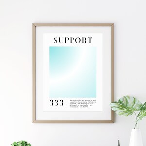 333 Angel Number - Support Print