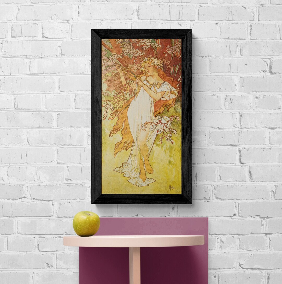 Alphonse Mucha Art Nouveau Spring - Il 1080xN.4723848499 G1vd