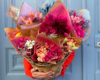 Bouquet de fleurs séchées