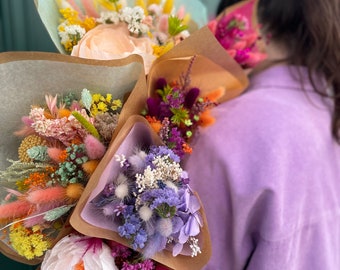 Bouquet de fleurs séchées