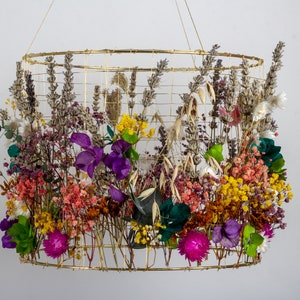 Flower chandelier