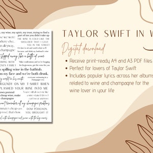 Taylor Swift Lyrics Stickers  Transparent decorative stickers, Hobbies &  Toys, Stationery & Craft, Art & Prints on Carousell
