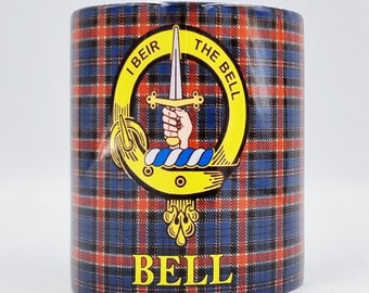 Bell Clan Tartan Mug