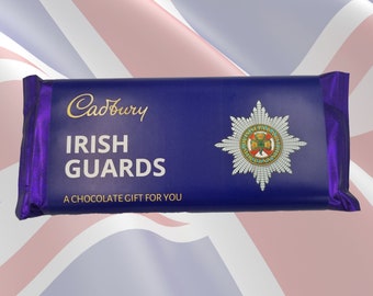 Schokoriegel der Irish Guards