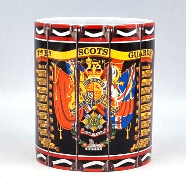 2nd Bn Scots Guards Drum Mug