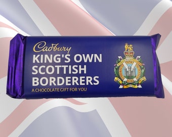 Königs eigene Scottish Borderers Schokoladentafel