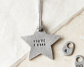 You're A Star Keyring