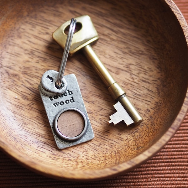 Touch Wood Keyring