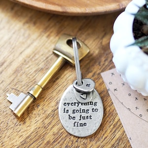 Everything is Going to be Just Fine Keyring