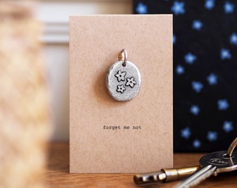 Forget Me Not Charm