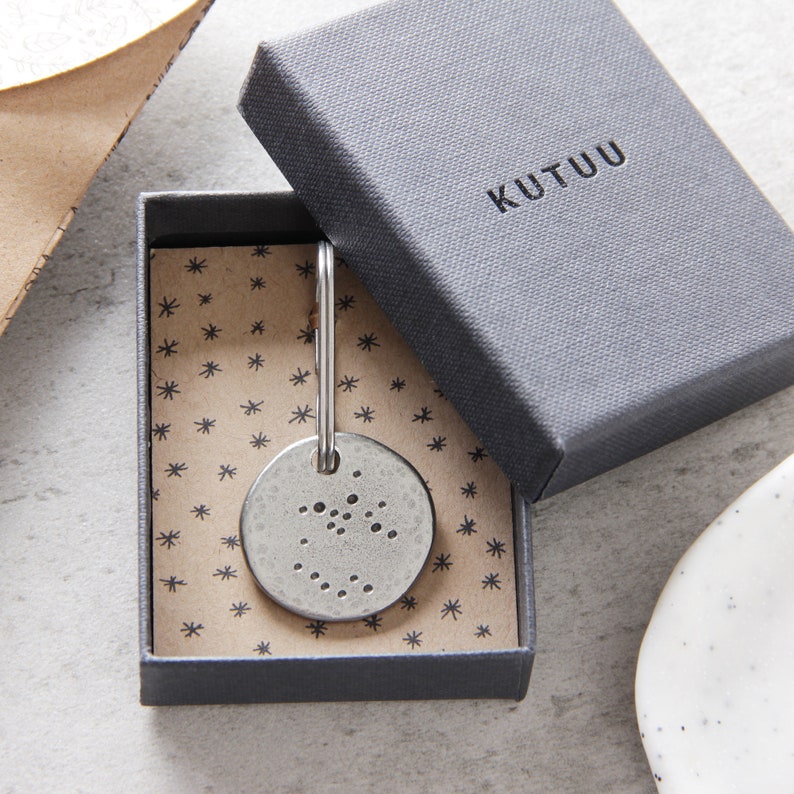 Zodiac Constellation Keyring image 6