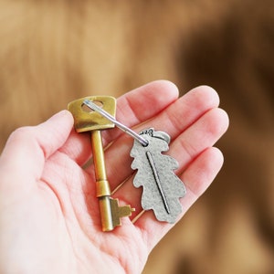 From Little Acorns Mighty Oaks Grow Keyring image 2