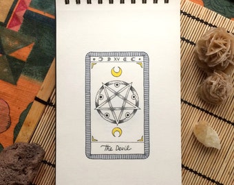 Dessins thème cartes de Tarot