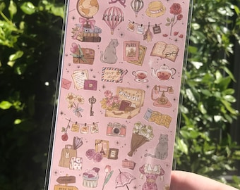 MIND WAVE Voyage Sticker Sheet - Kawaii Stationery Made in Japan