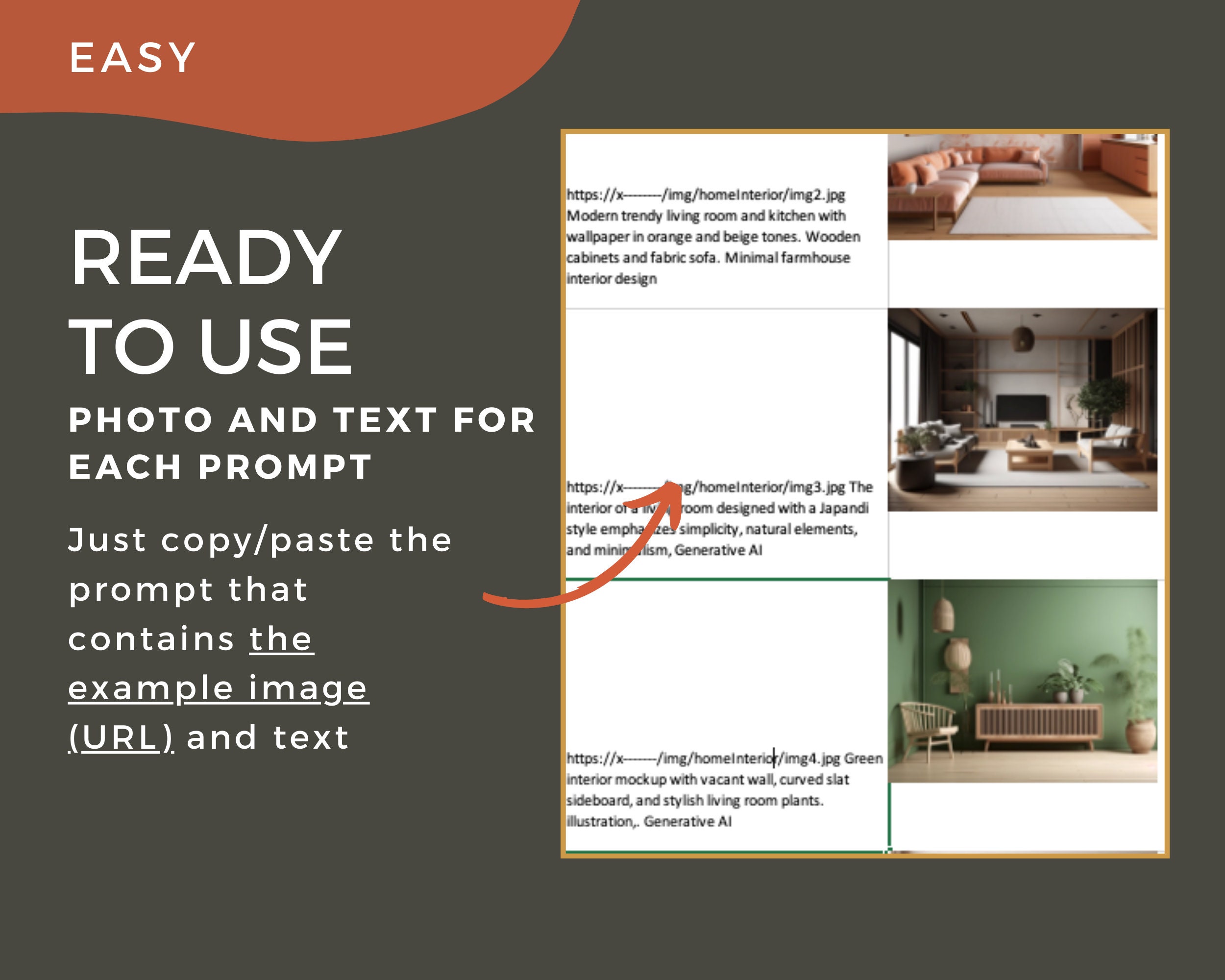 Midjourney Prompts for Interior Design, 70 Digital and Customizable ...
