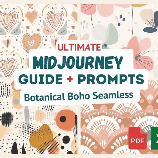 Paper Midjourney Prompts Etsy