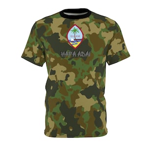 NEW GUAM GIFT Idea Exclusive Hafa Adai Unisex All Over Print Cut & Sew Tee