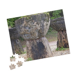 Beautiful, NEW 671 Limited edition unique rare GUAM Puzzle game excellent perfect chamorro guam gift idea 110 -pieces Guam Latte Stone Art