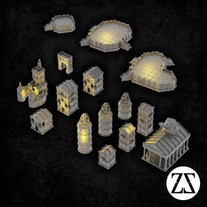 Zorpsector Rome - 8 mm (Sci-fi, Gotisk/Romersk - Legions Imperialis/Episk skala) - Zorpazorp Terrain