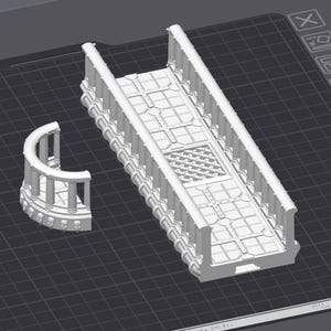 Gångväg och balkong - Zorpsector Rom (Sci-fi, Gotisk/Romersk) - Zorpazorp Terrain