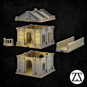 Civis Tower - Zorpsector Rome (Sci-fi, Gotisk/Romersk) - Zorpazorp Terrain