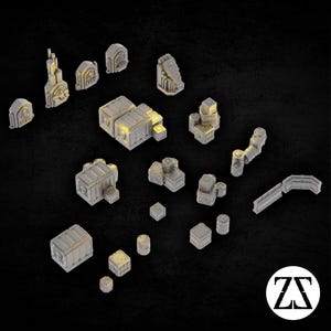 Scatter - Zorpsector Rome (Sci-fi, Gotisk/Romersk) - Zorpazorp Terrain